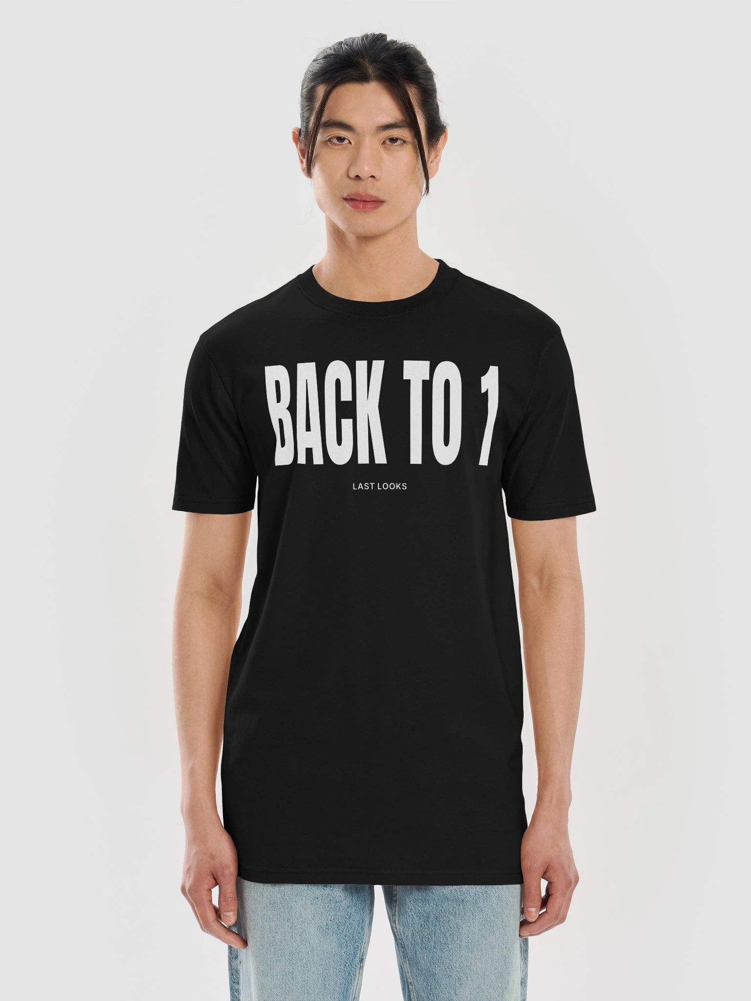 Back to 1 | White Graphic Front product image (5)