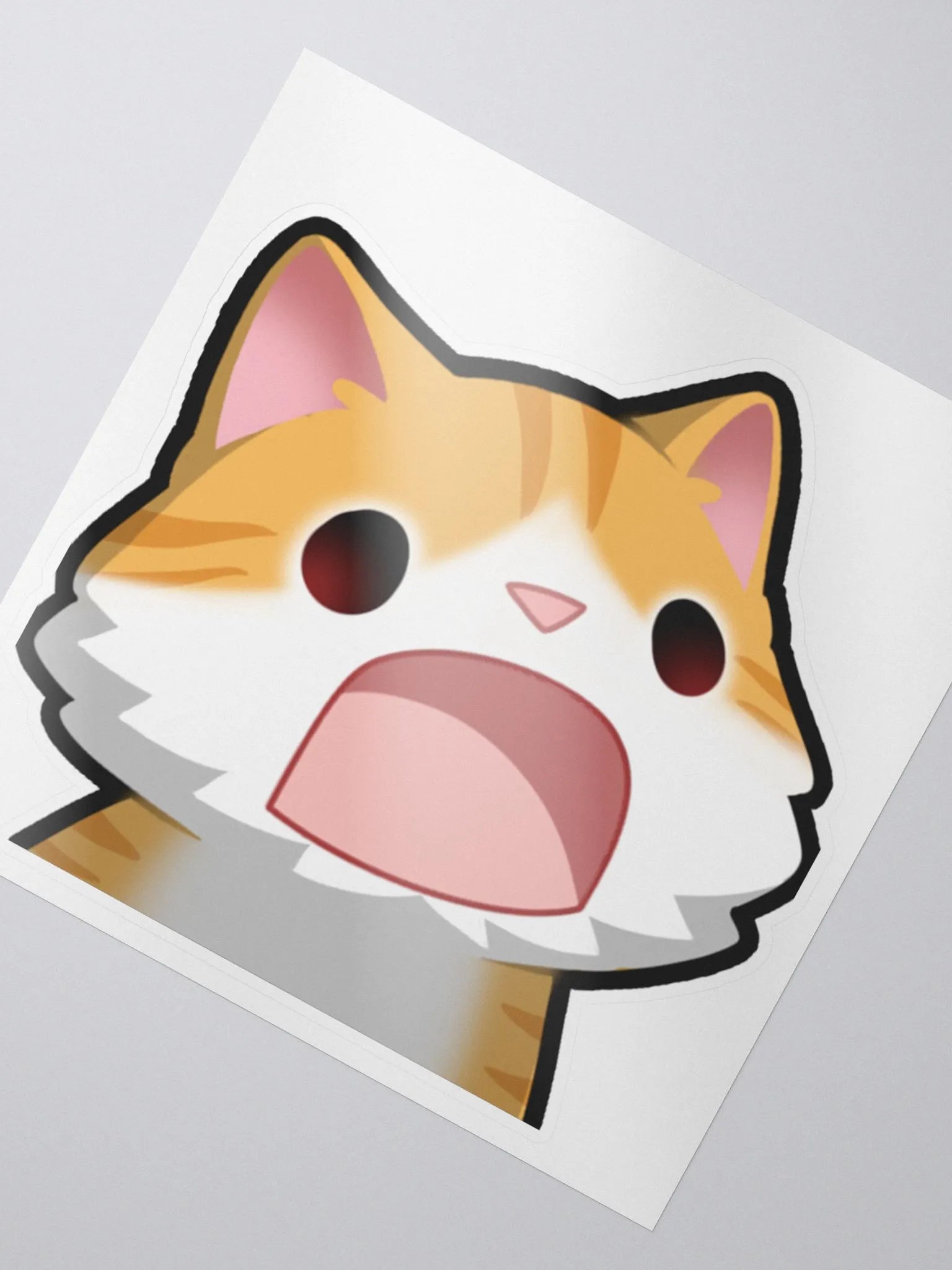 Peaches Gasp Sticker product image (2)