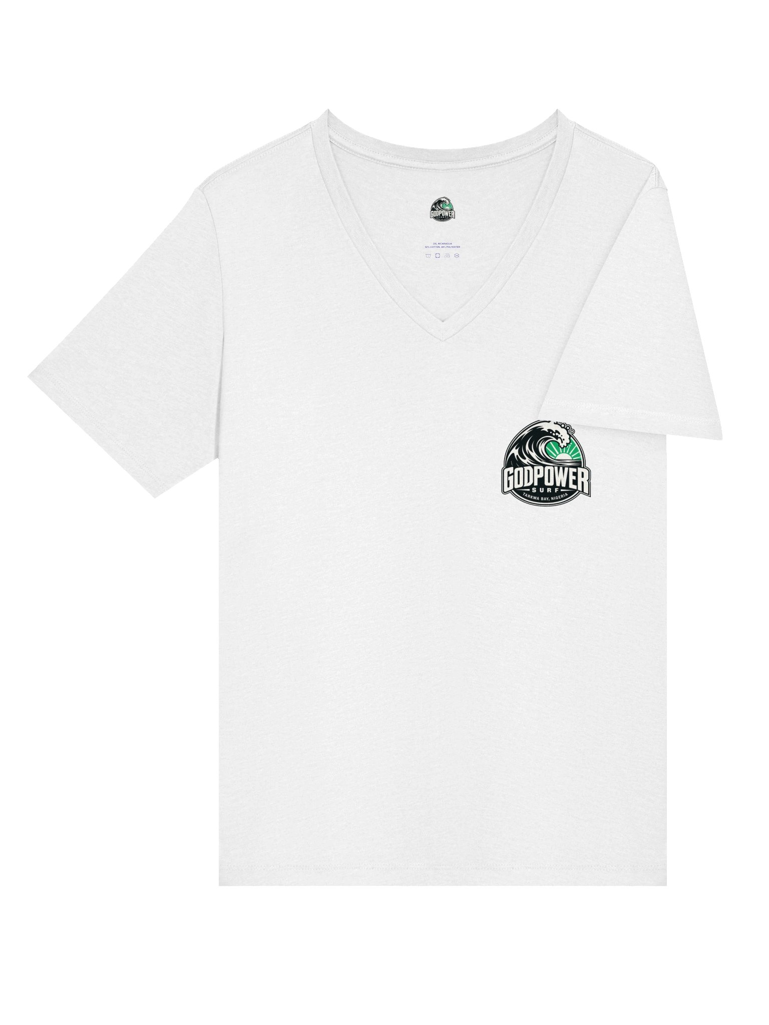 Godpower Surf — Women’s V-Neck Tee product image (4)