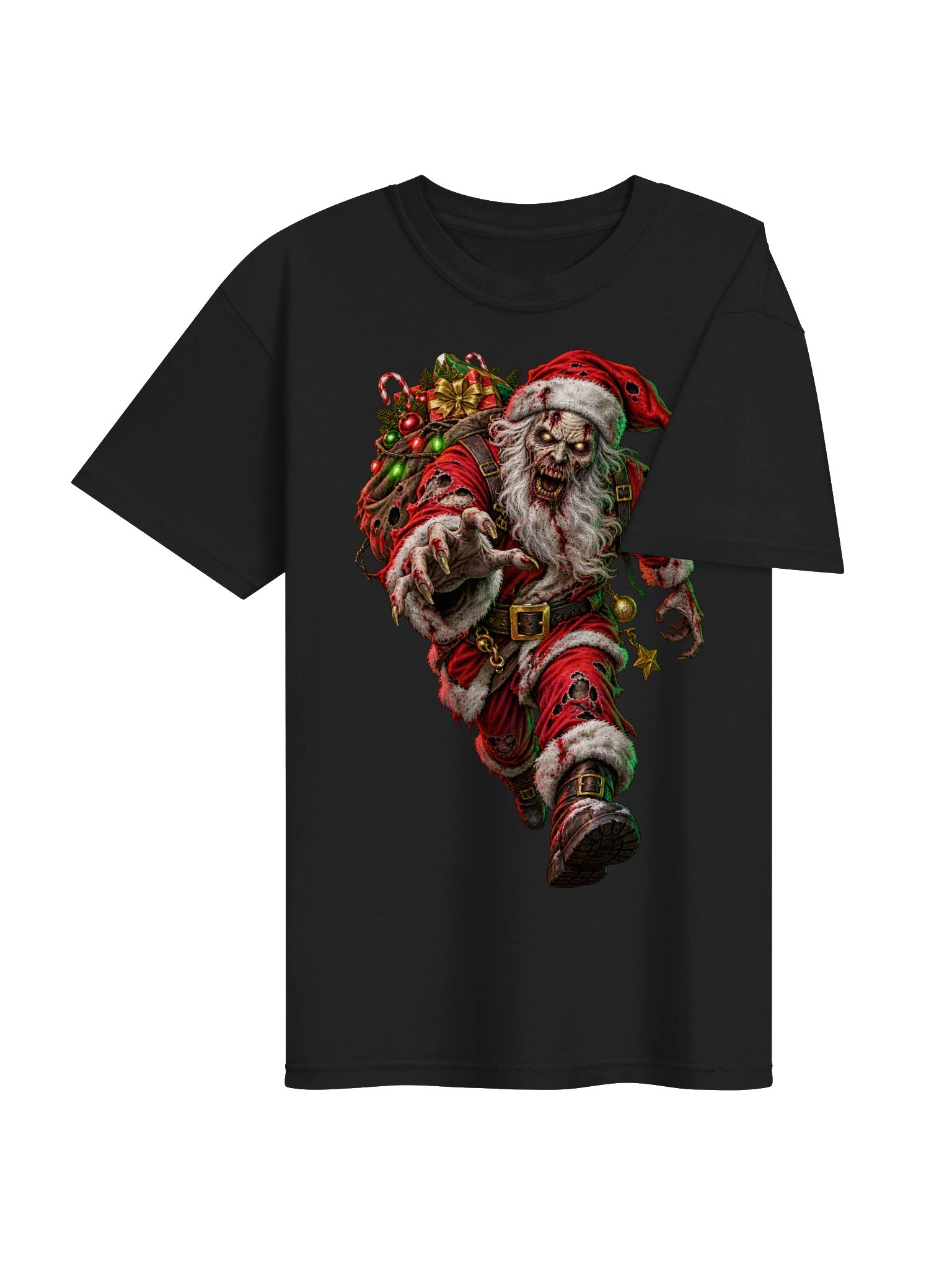 Bloodthirsty Santa Horror Tee product image (45)