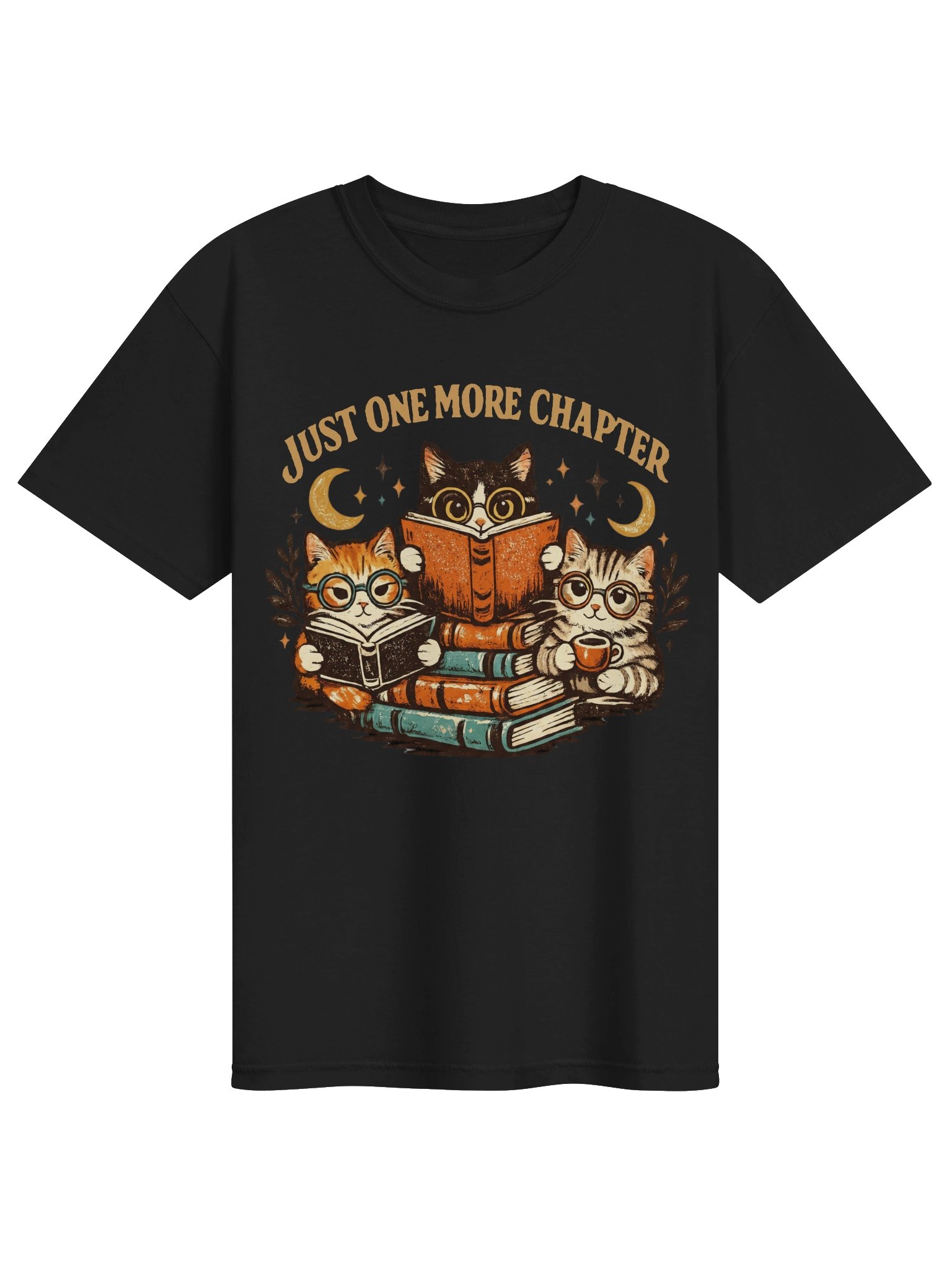 Bookworm Cats T-Shirt | Cat Lover Gift product image (1)
