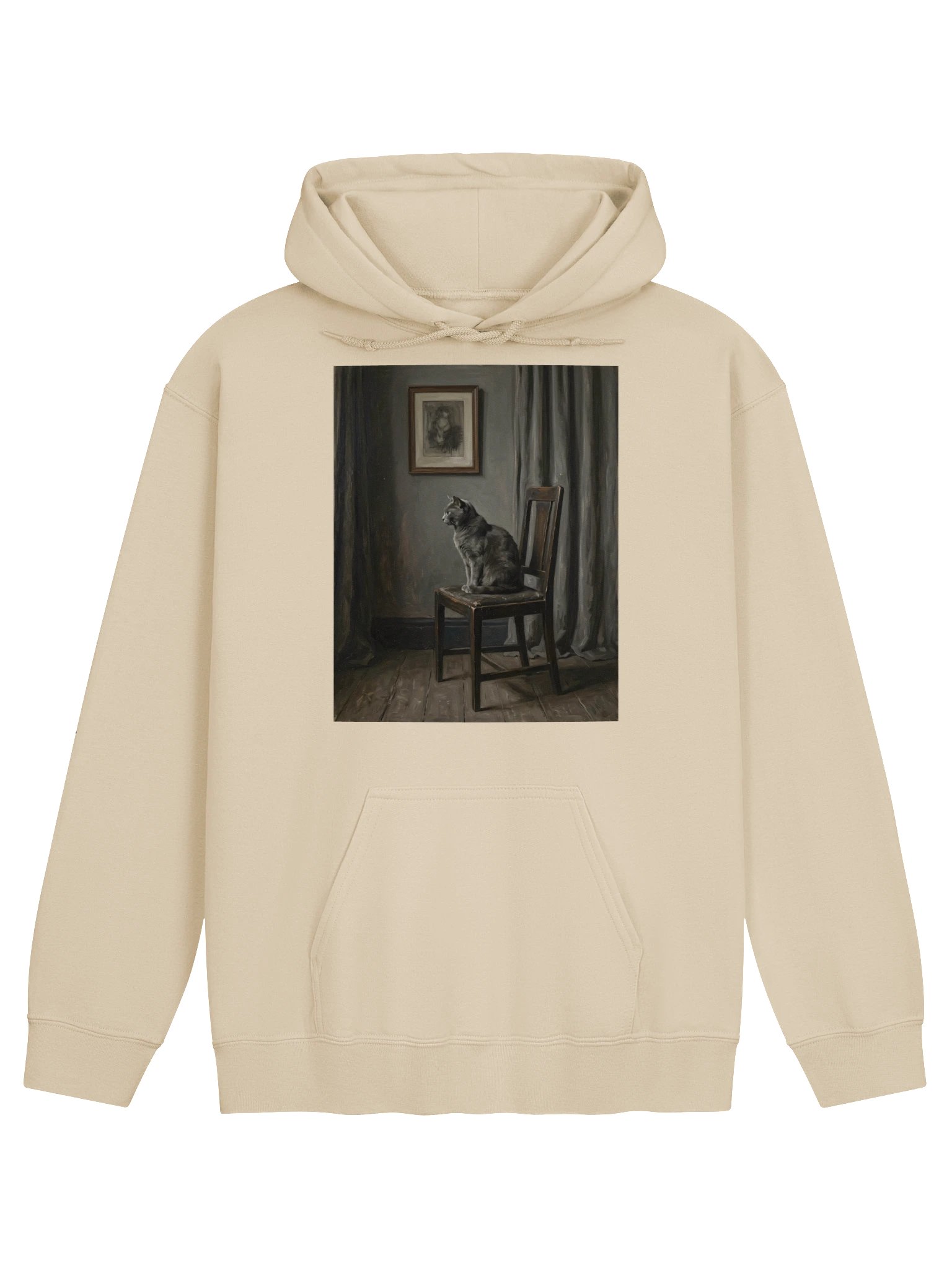 Arrangement in Grey Cat Hoodie product image (1)