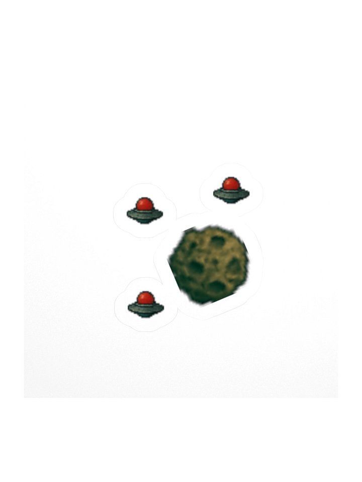 Meteor - Green w UFOs product image (1)