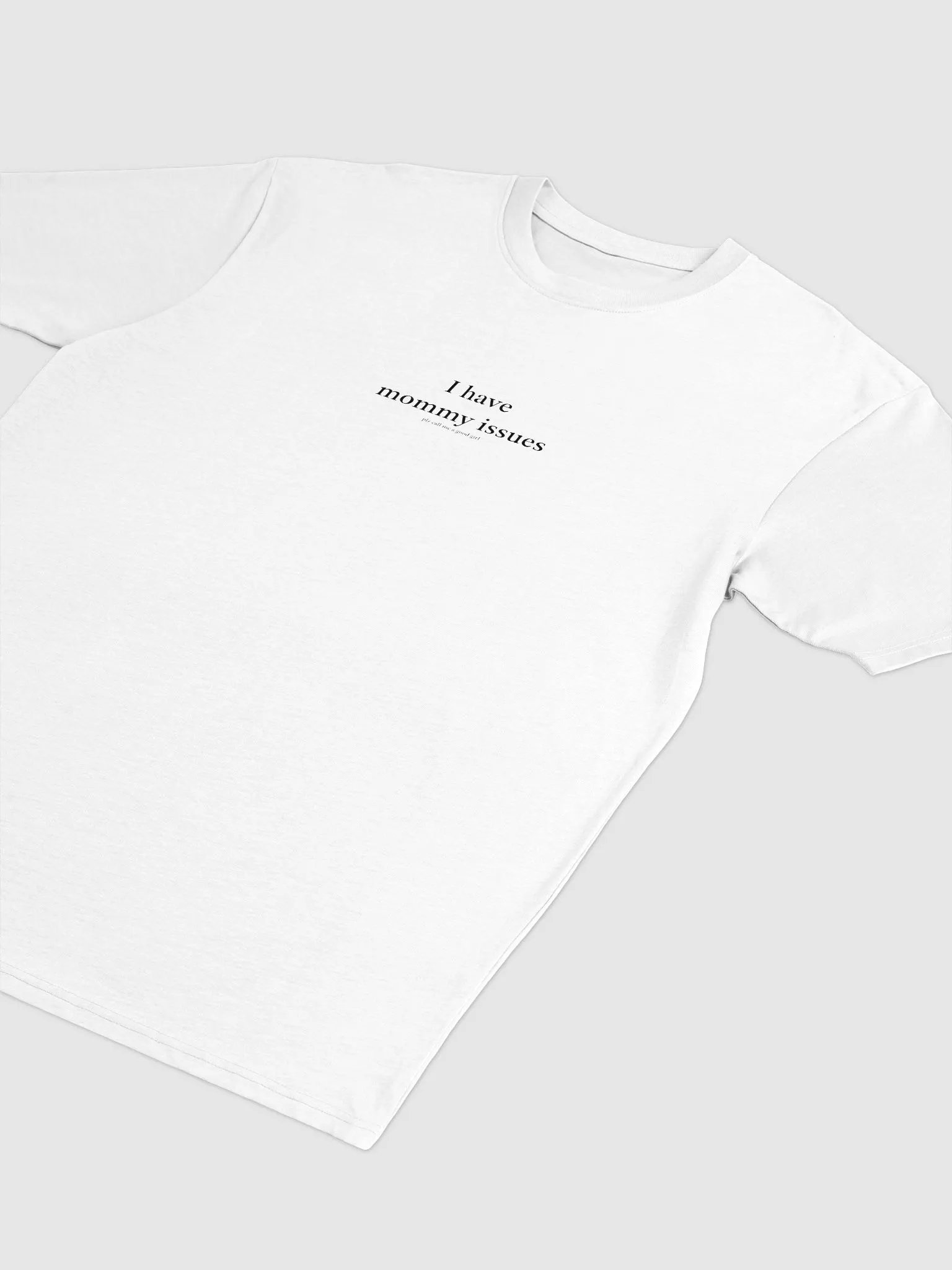plz call me a good girl shirt (white) product image (3)