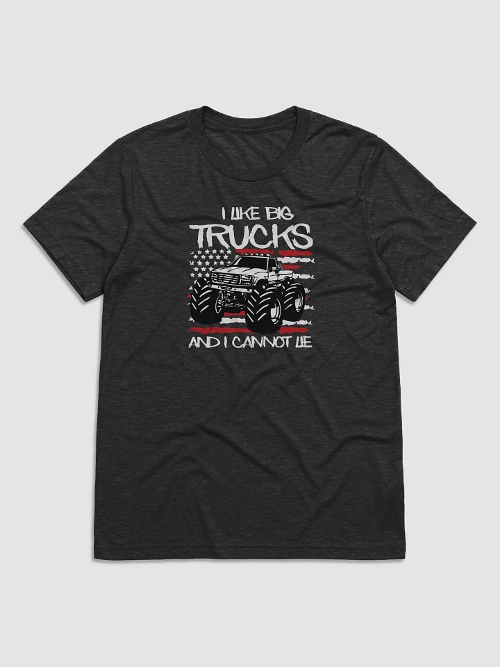 Bella Canvas men's Tshirt Featuring I Like Big Trucks product image (2)