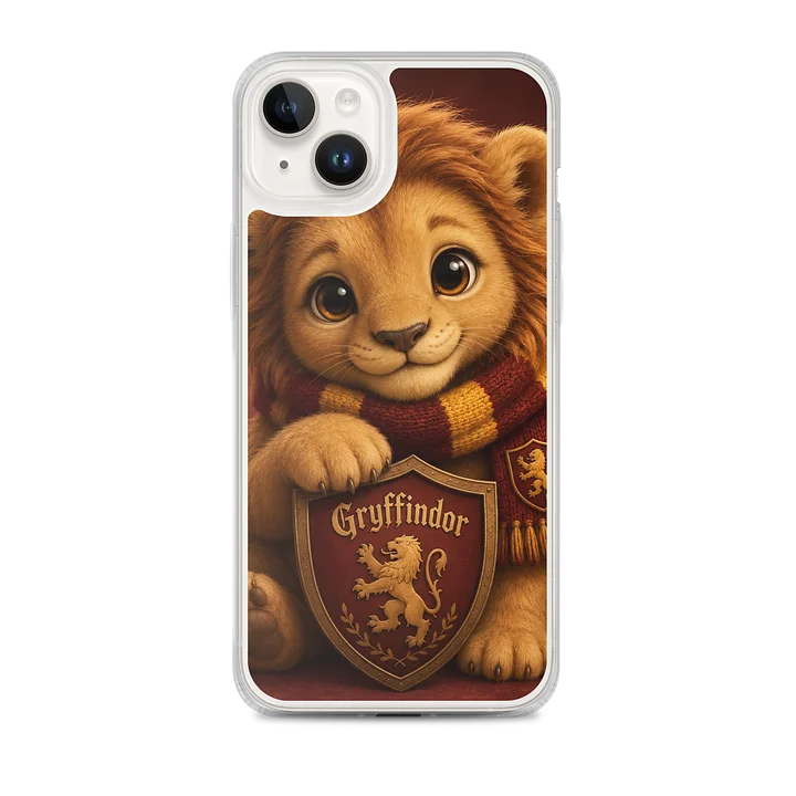 Gryffindor Lion Cub MagSafe Clear iPhone Case product image (1)