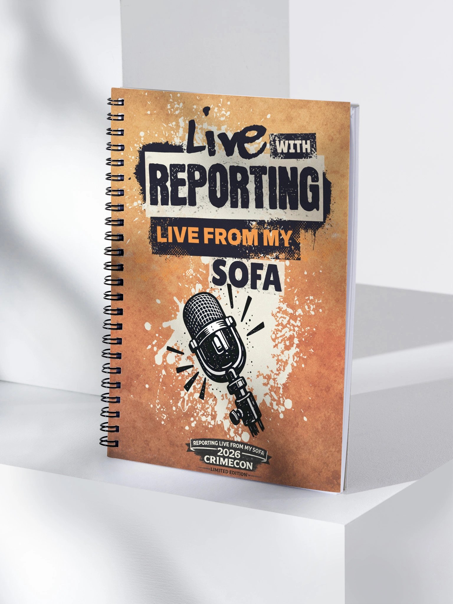 CrimeCon 2026 Sofa Squad Notes Journal product image (9)