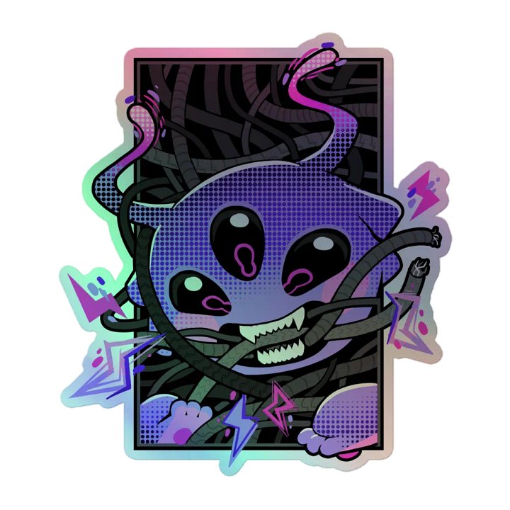WIRED JORBO HOLOGRAPHIC STICKER product image (3)