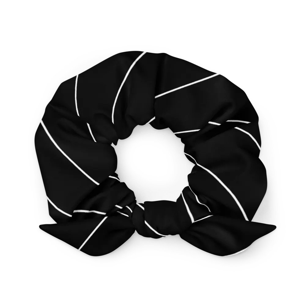 Rhythmic Navy/White Waves All-Over Print Scrunchie product image (1)