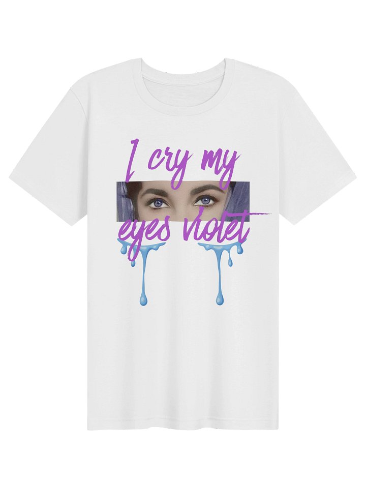 I Cry My Eyes Violet Graphic Tee product image (2)