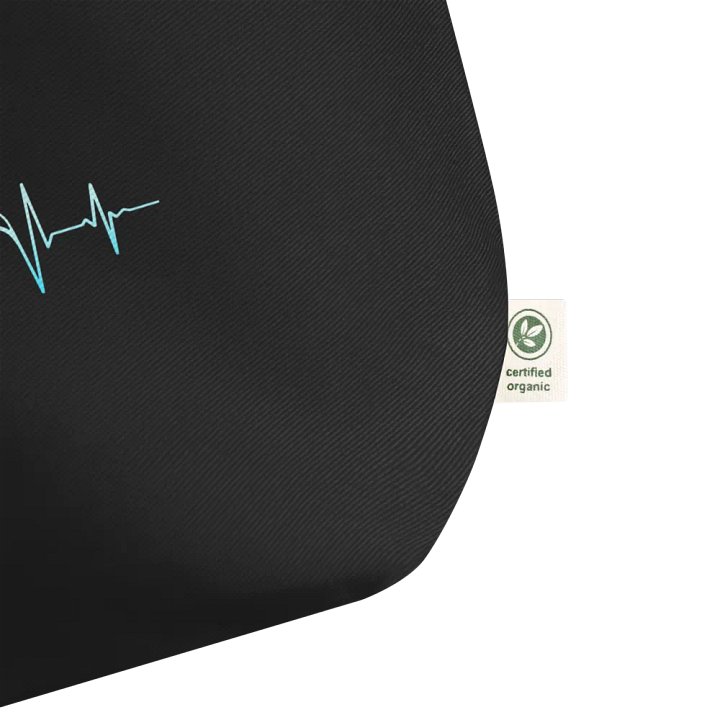 Horse Heartbeat Organic Cotton Tote product image (2)