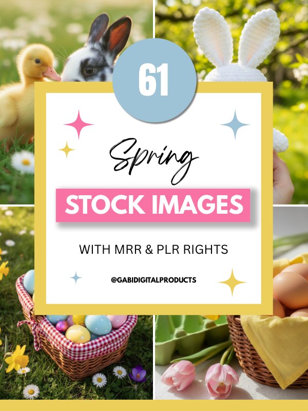 Easter Stock Photo Bundle | MRR PLR product image (1)