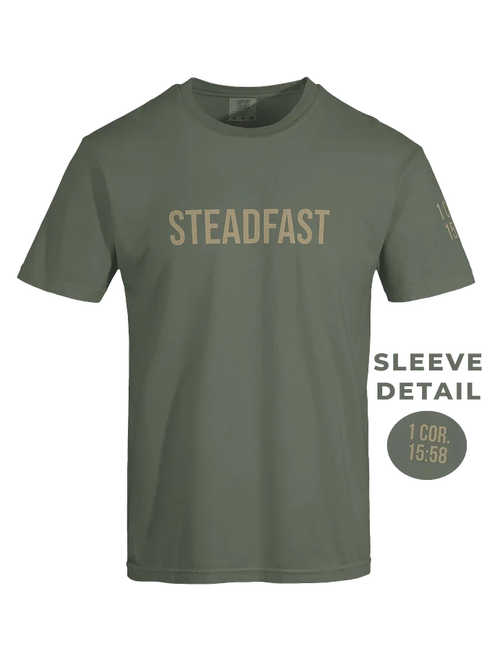 Men's Steadfast Tee - 1 Corinthians 15:58 product image (2)