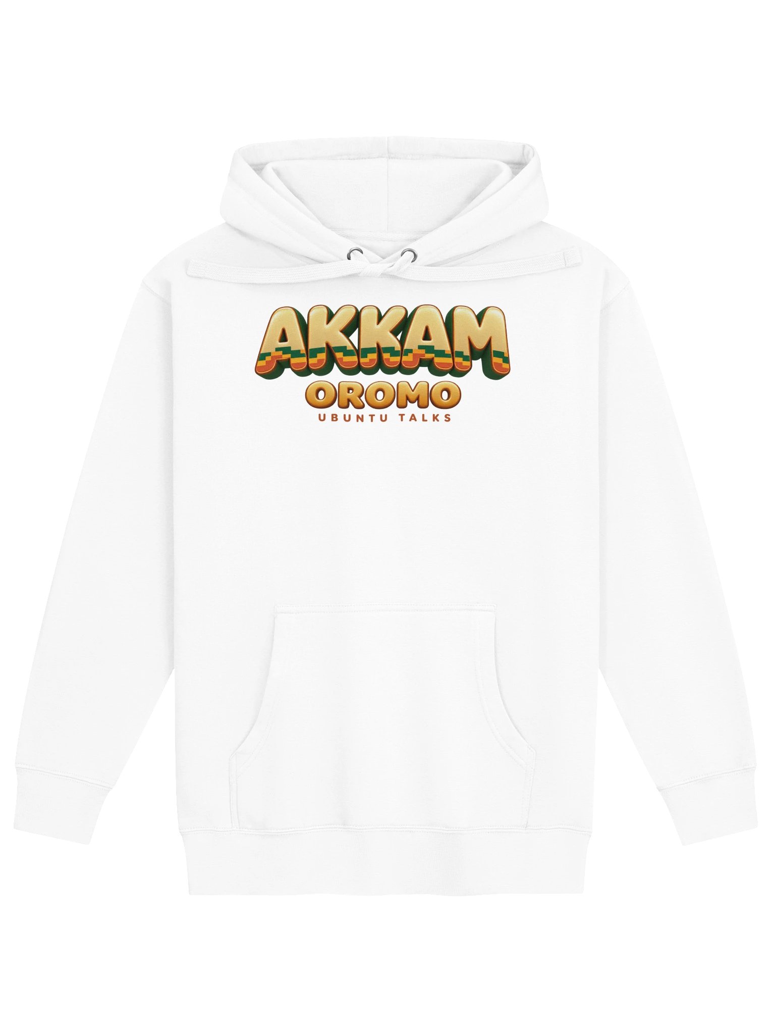 Ubuntu Talks Heritage — AKKAM | Oromo Premium Hoodie product image (1)