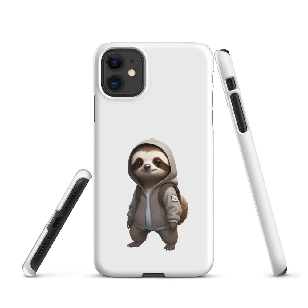 Cute Sloth Snap Case for iPhone product image (1)