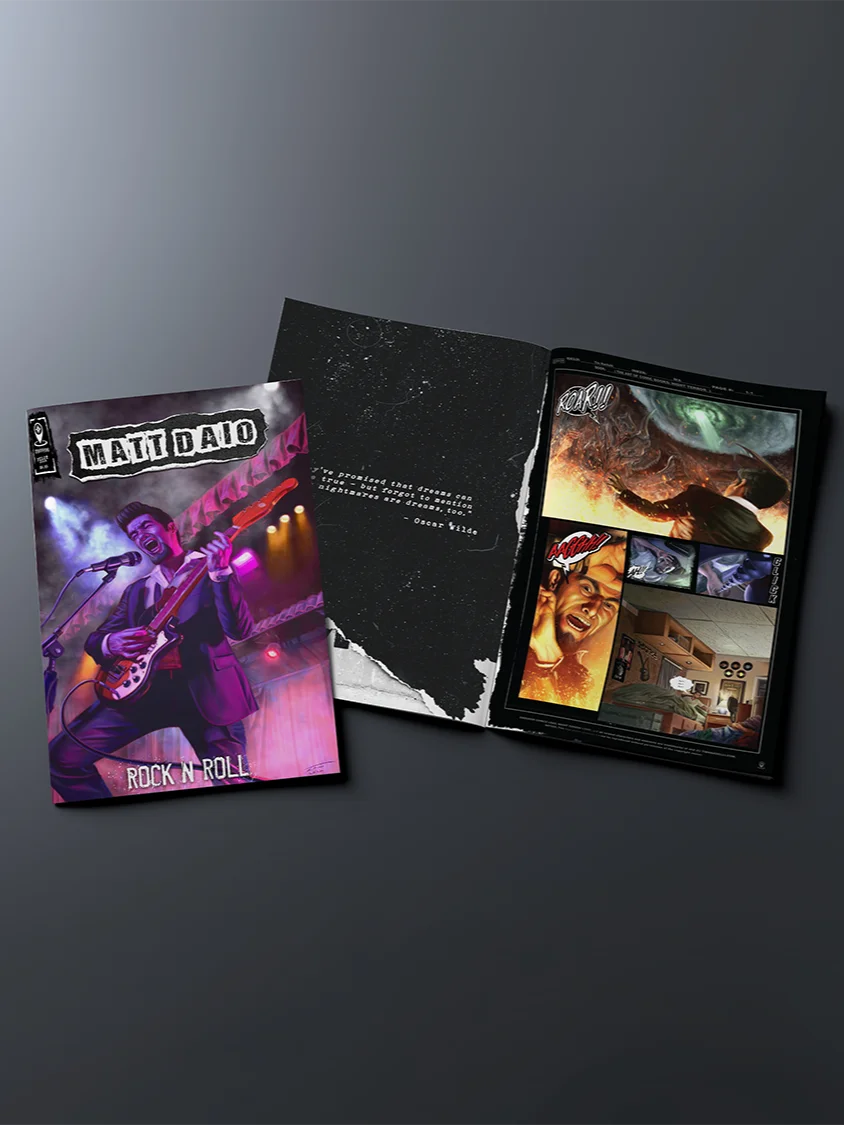 NIGHT TERROR: Pilot Issue Comic (Matt Daio Variant Cover) product image (5)