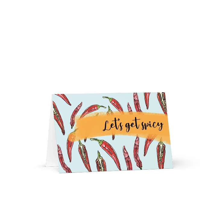 Spicy Greeting Card product image (1)