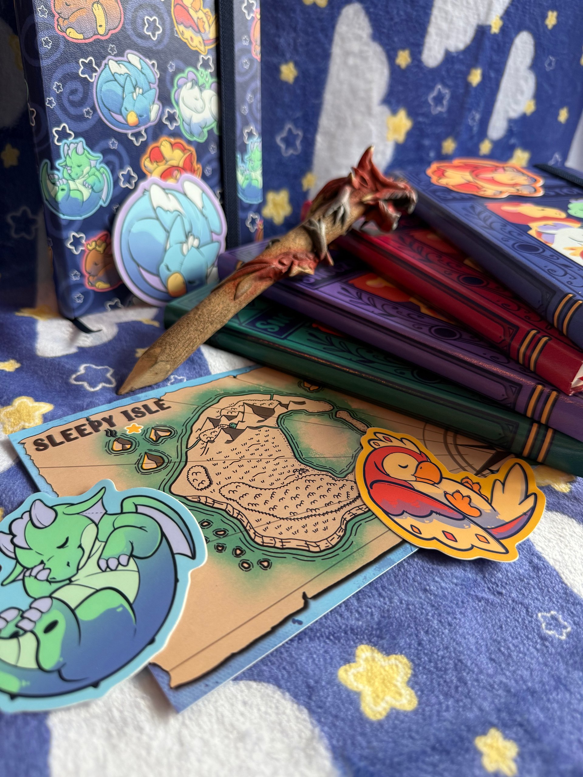 Purple Story Book Dotted Journal product image (3)