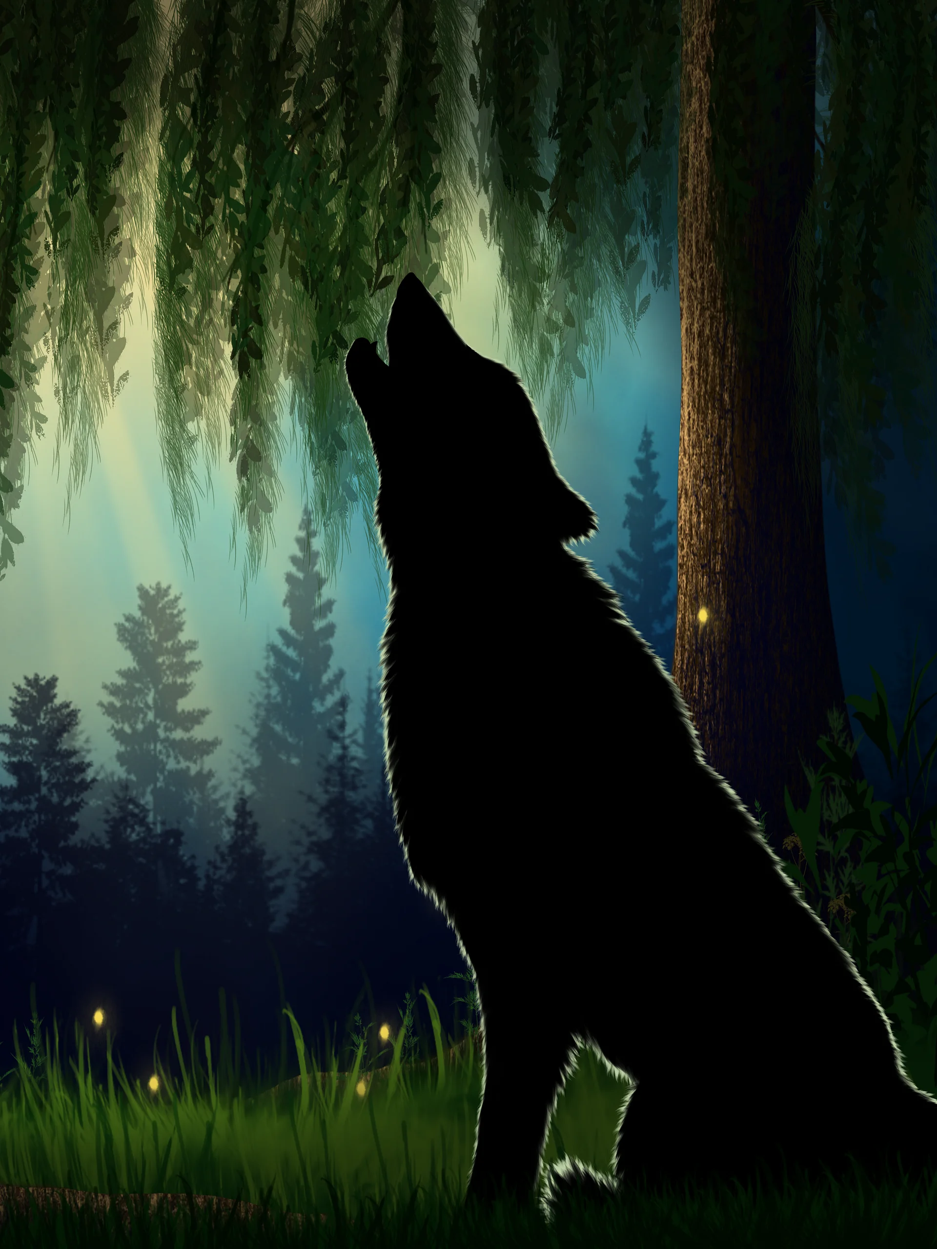 (Willow) Wolf Mug product image (1)