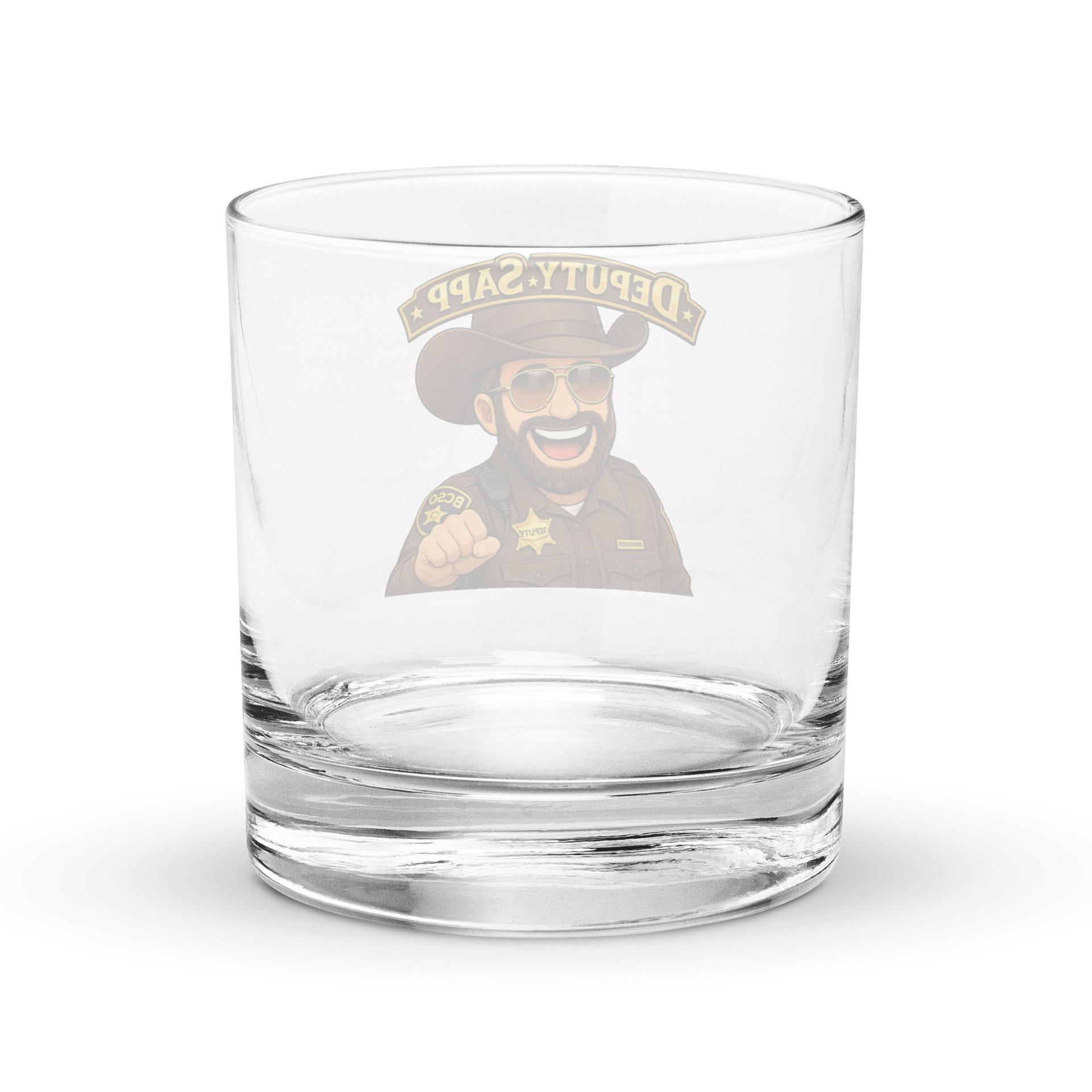 Deputy Sapp Rocks Glass product image (4)