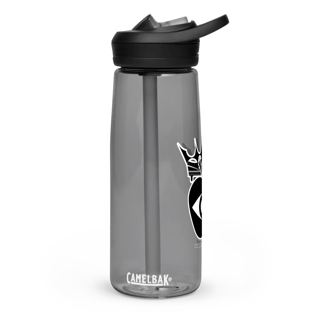Crowned Apple (Black) ✦ CamelBak Eddy®+ Sports Water Bottle product image (1)