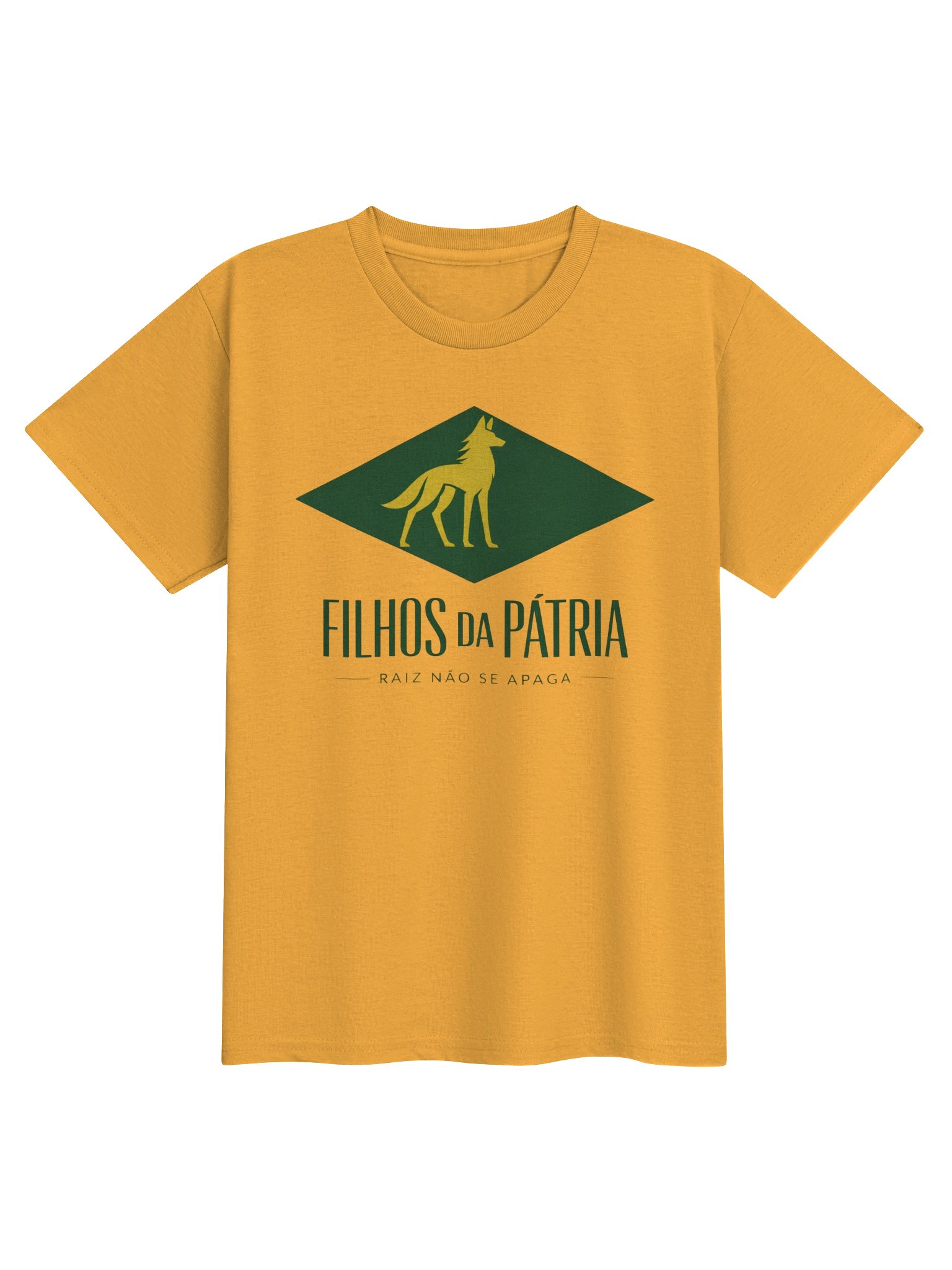Camiseta Fundadora Filhos da Patria KIDS Amarela product image (3)