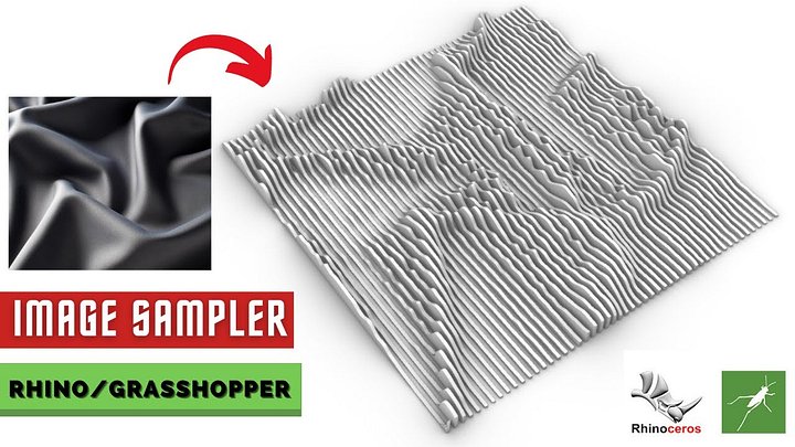 Image Sampler 3d Parametric Facade Design Grasshopper Rhino Files Download product image (1)