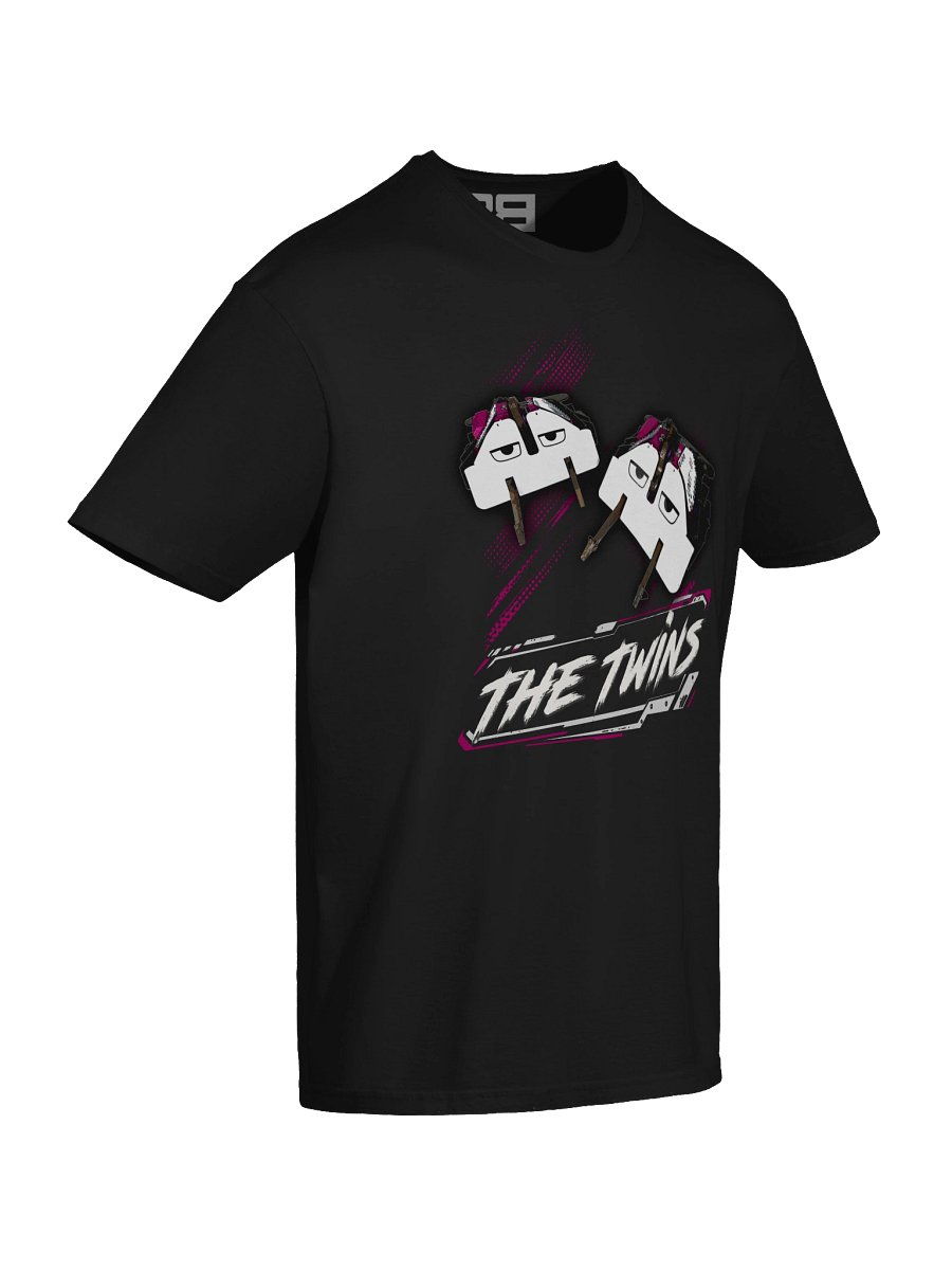 The Twins - BattleBots Choose Your Champion! - Pro League 2026 Two-Sided Tee product image (3)