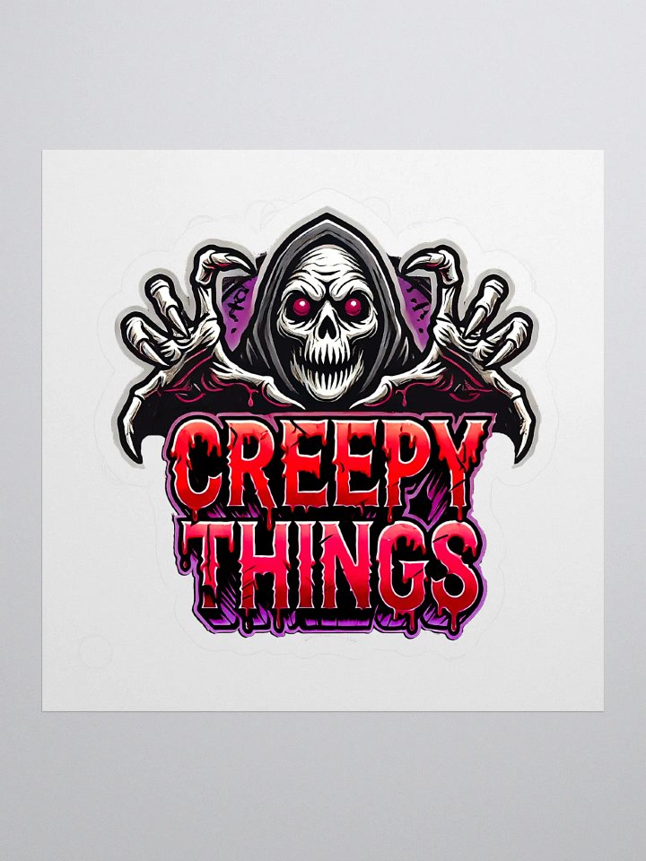 Creepy Things Skeleton Stickers product image (1)