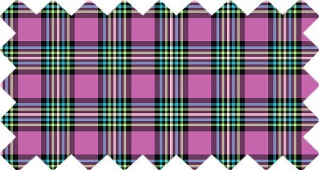 Purple and Turquoise Plaid (CO27)