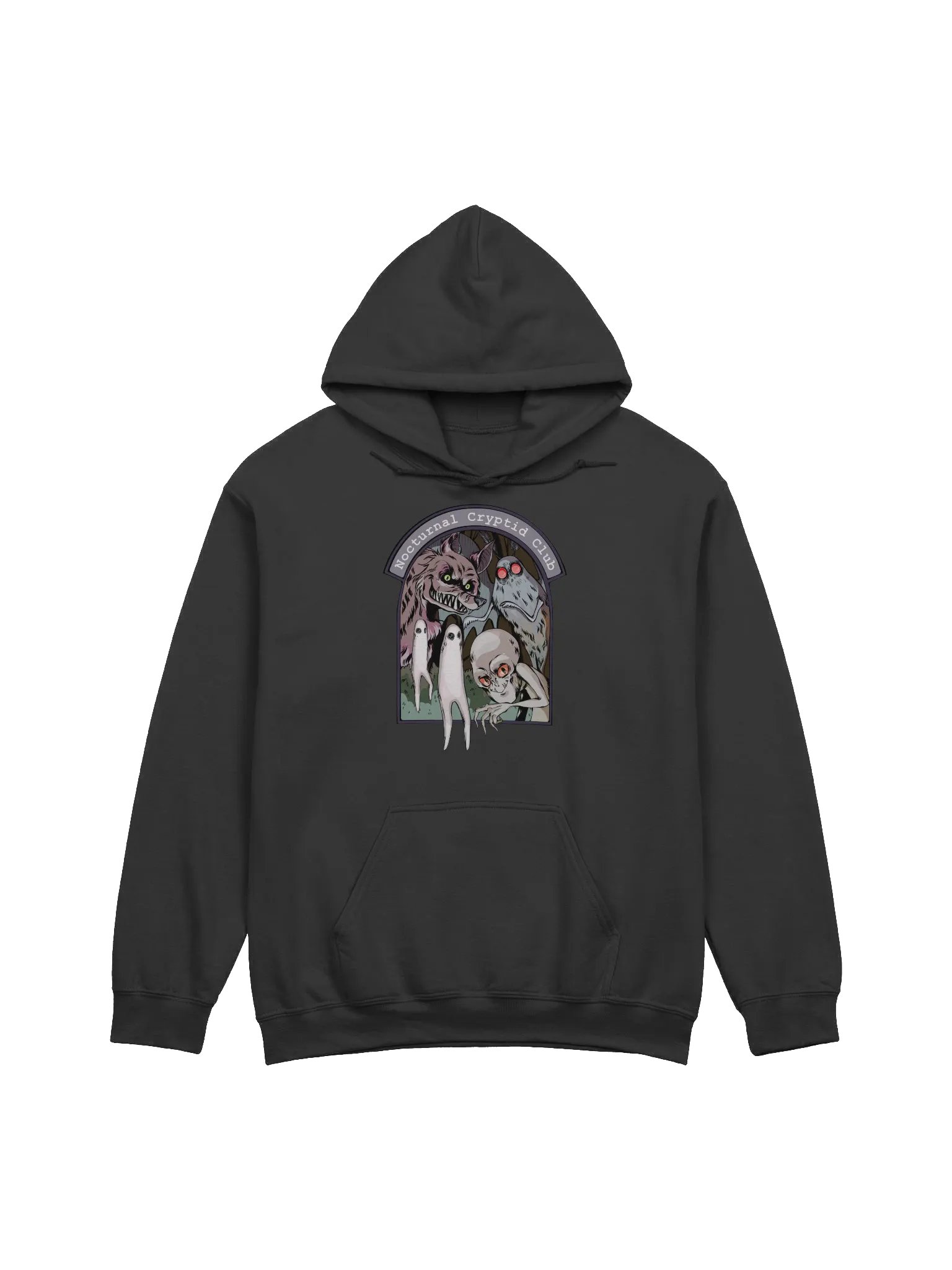 Nocturnal Cryptids Club Hoodie product image (1)