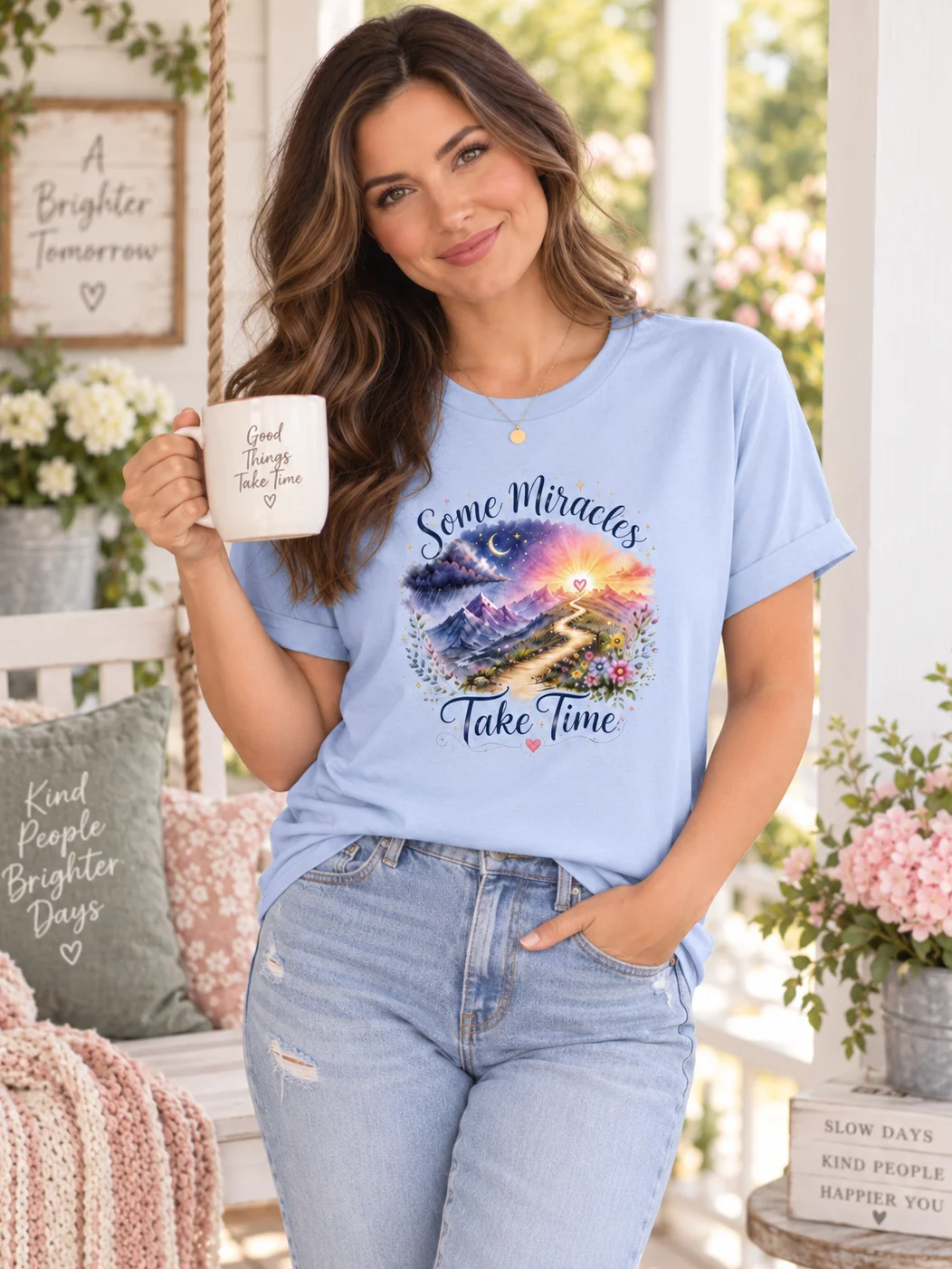 Some Miracles Take Time IVF T-Shirt product image (3)
