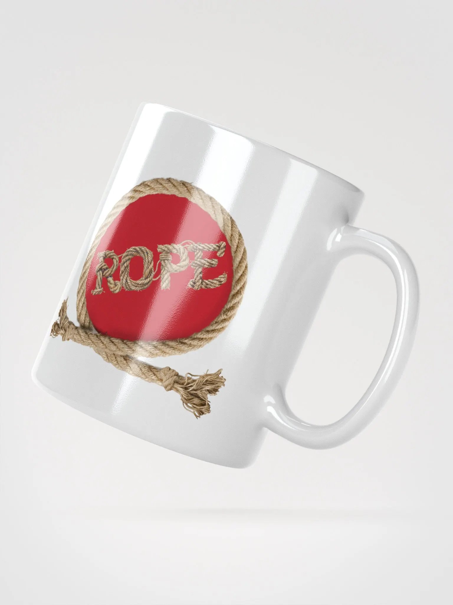 Classic ROPE Design! White Mug product image (2)