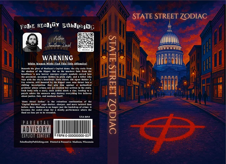 PREORDER State Street Zodiac - Handmade Signed Novel product image (1)