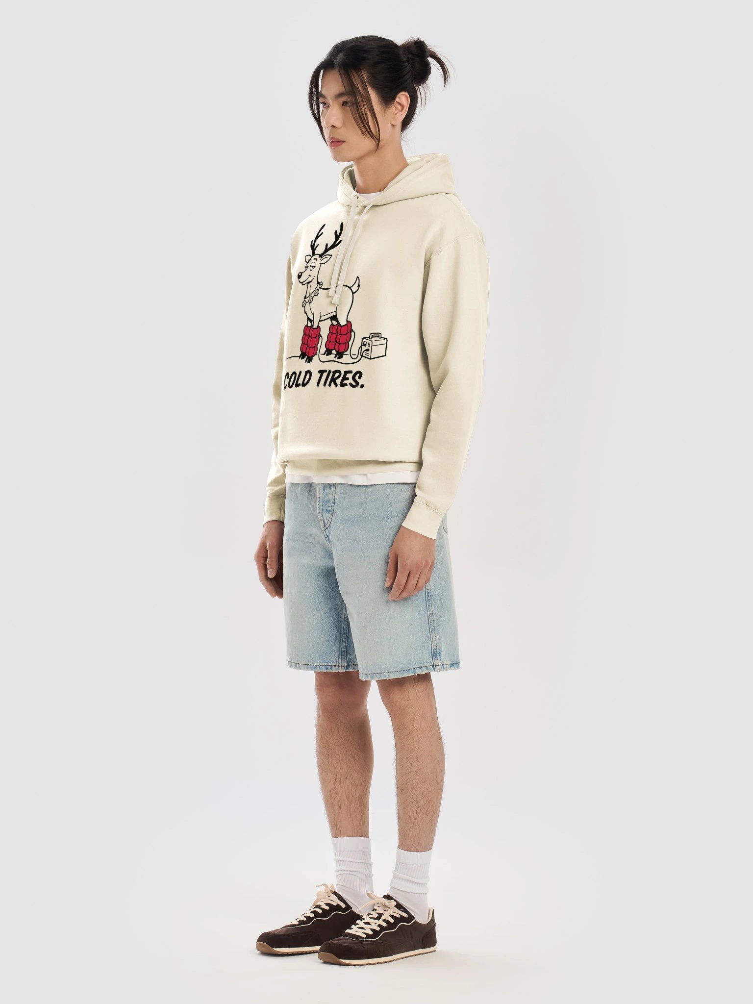 Cold Tires. Reindeer Hoodie product image (13)
