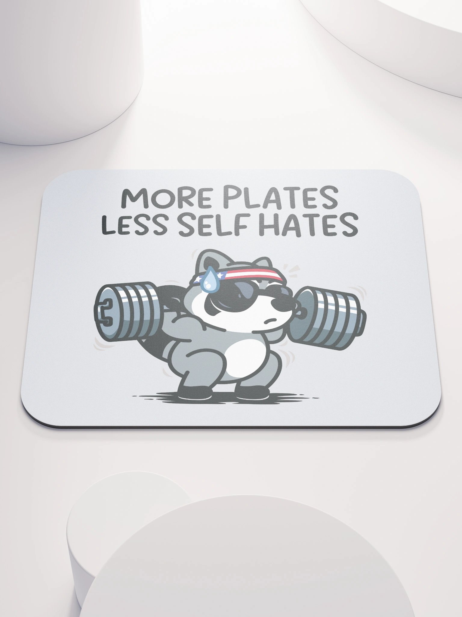 More Plates Mouse Pad product image (1)
