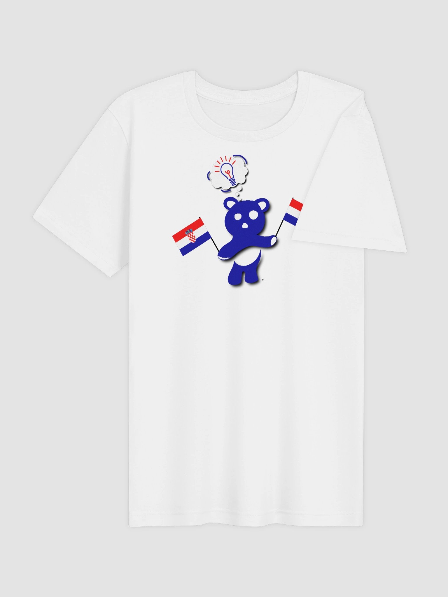 Croatia — Country Bear T-Shirt | BehrBrained Media product image (30)