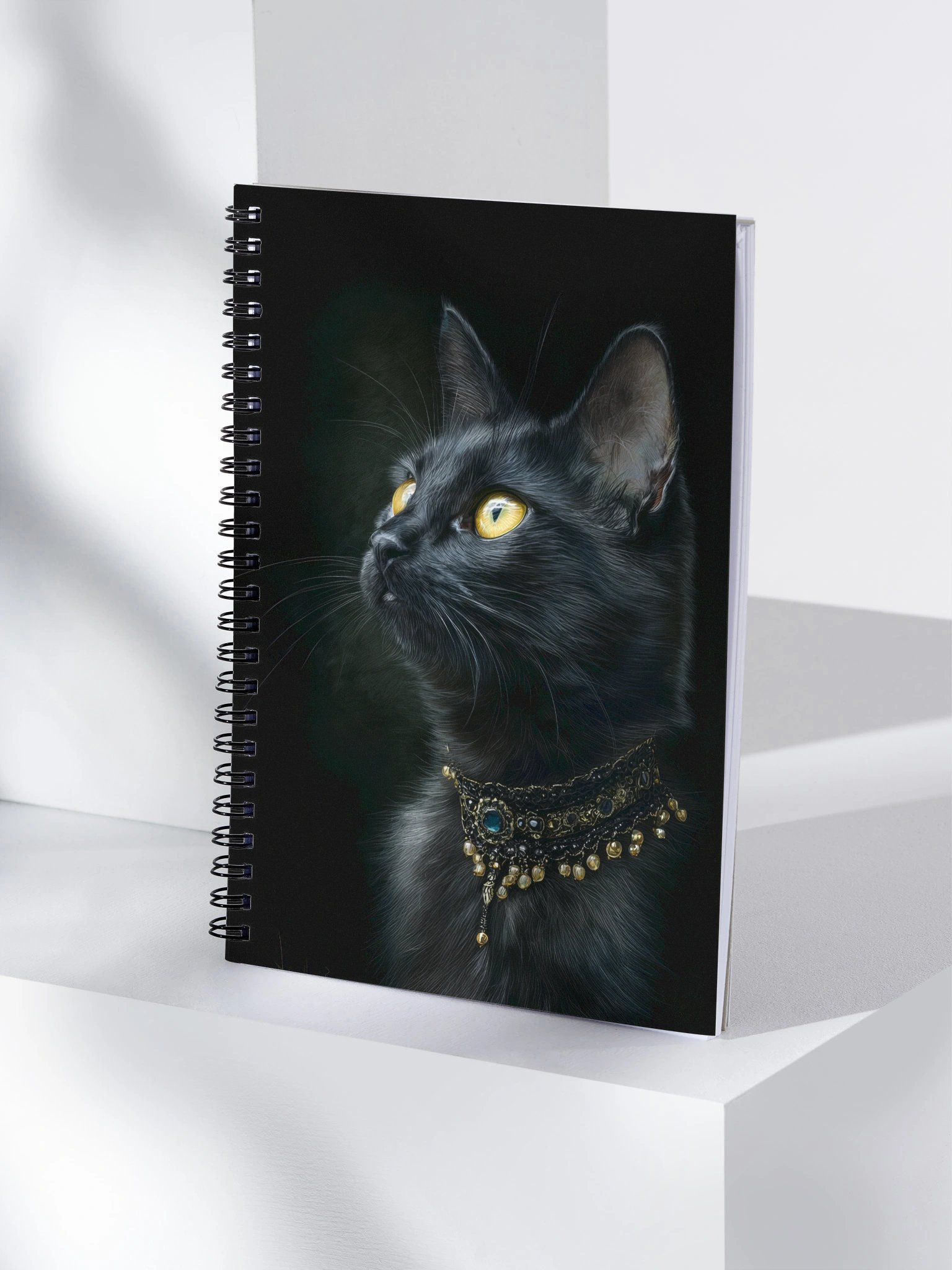 Regal Black Cat - Spiral Notebook product image (4)