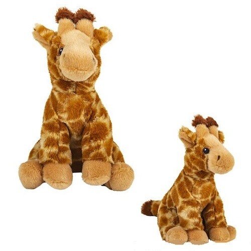Cute 8" Earth Safe Giraffe Plush - Soft Eco-Friendly Baby Stuffed Toy product image (2)