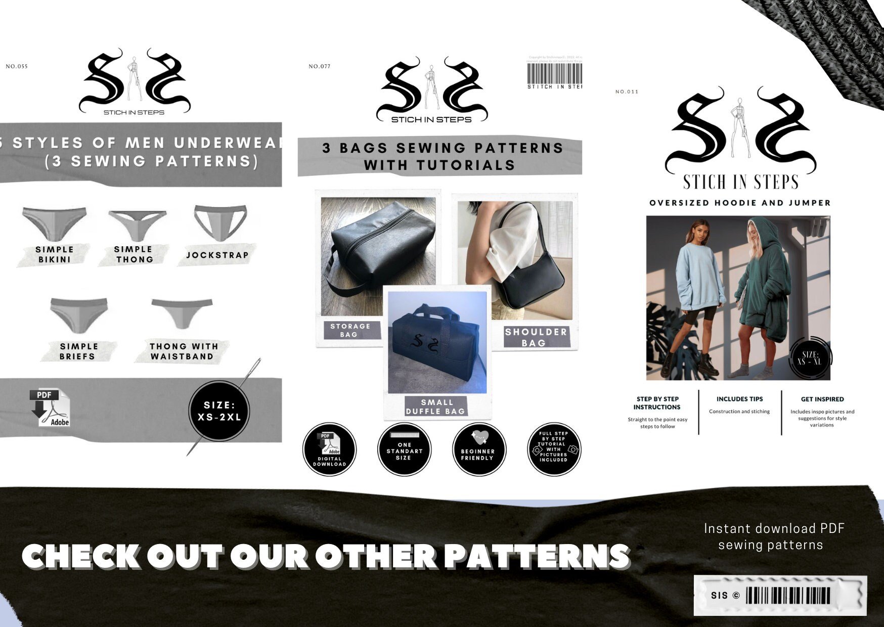 Ultimate Storage Bag - sewing pattern product image (9)