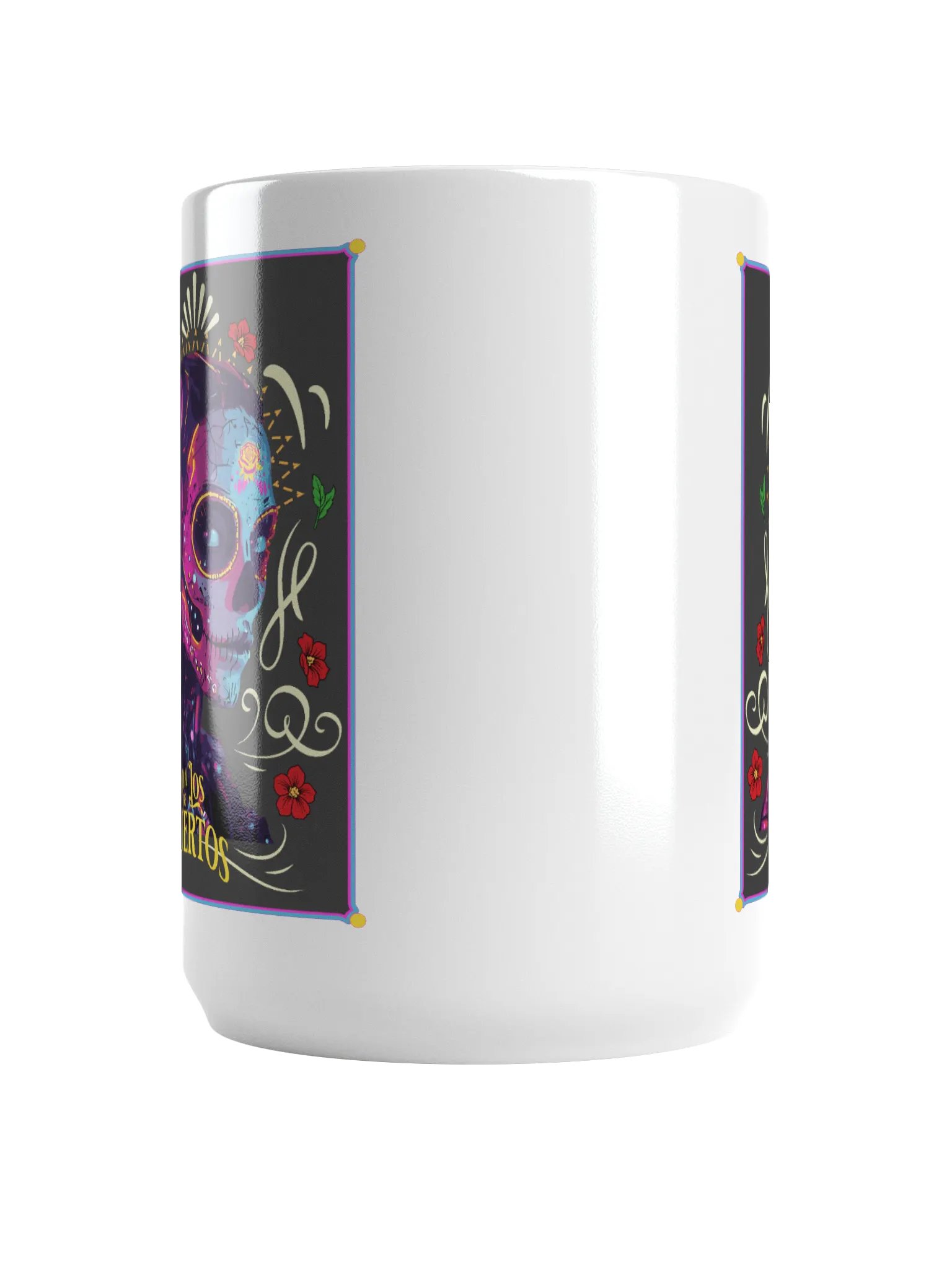Día de los Muertos Skulls Glossy Mug product image (5)