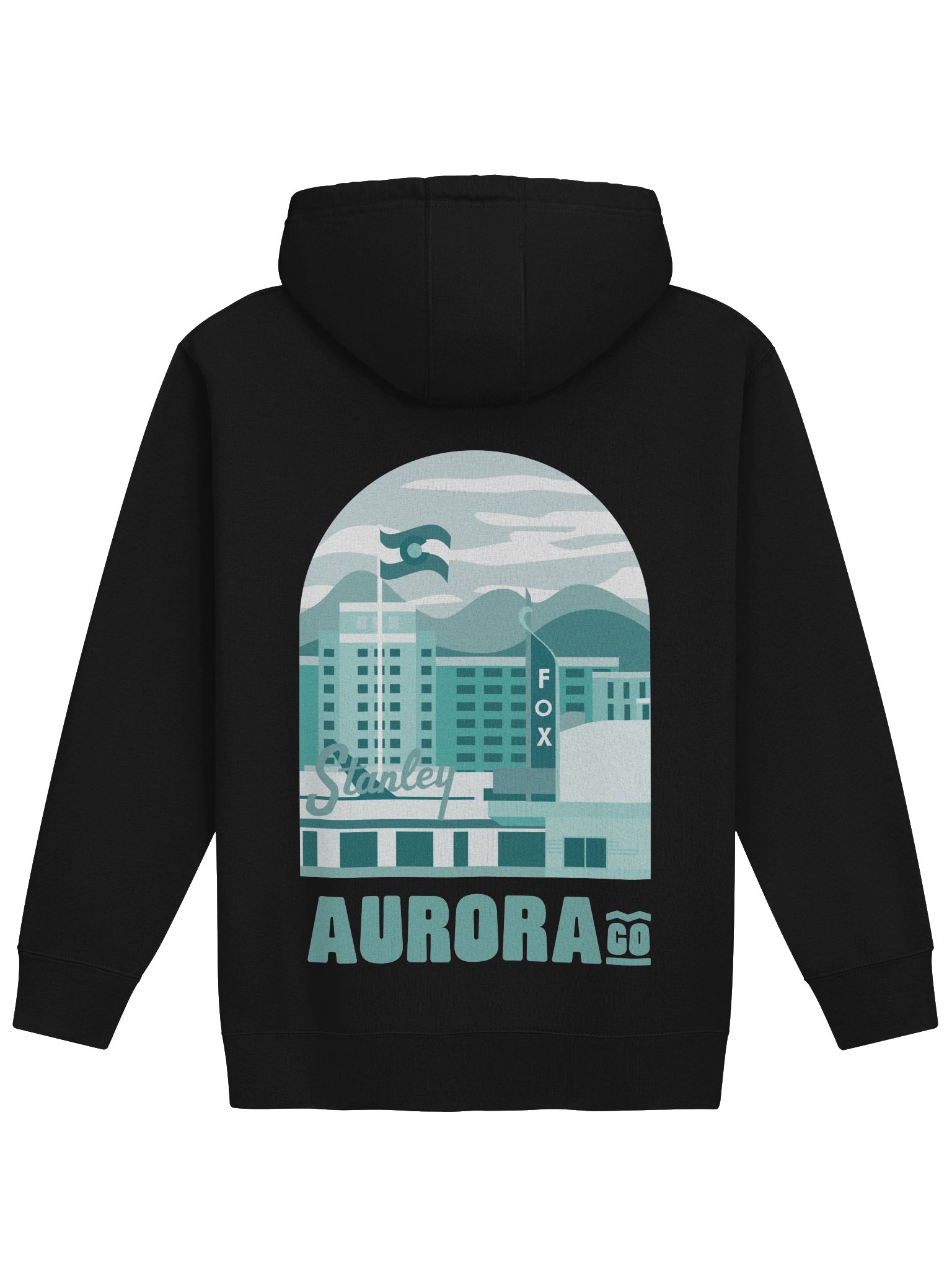Aurora Cityscape Hoodie product image (2)