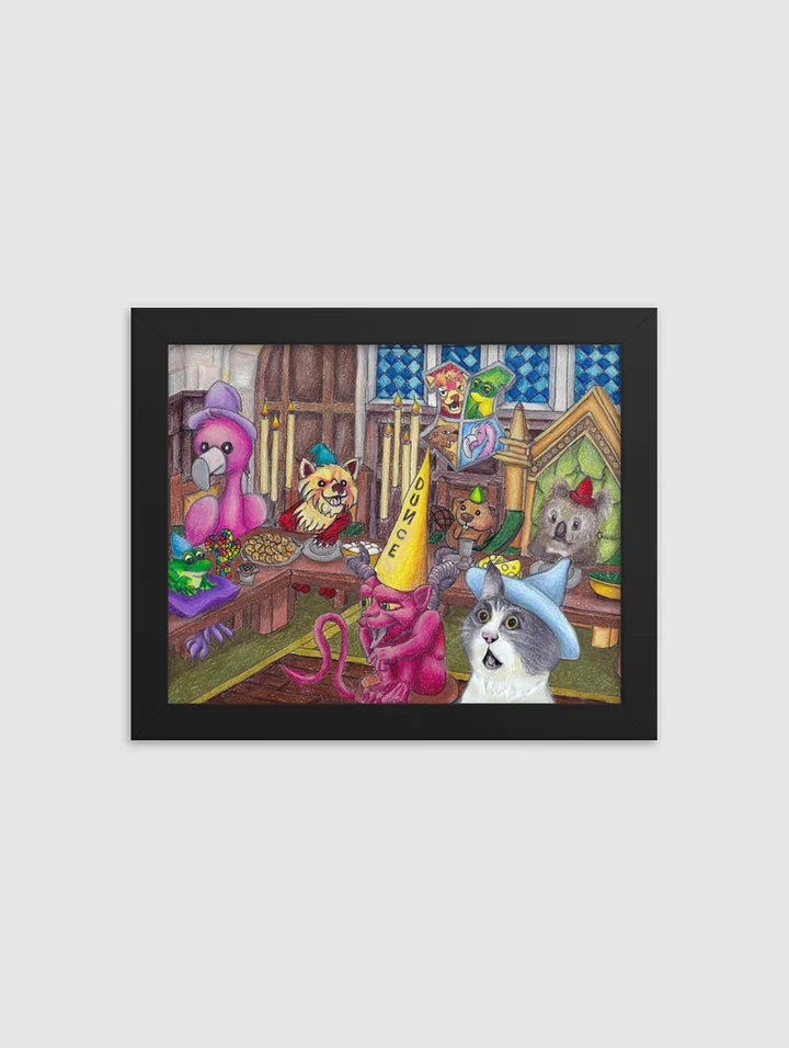 School of the Magically Stupid Framed Print product image (1)