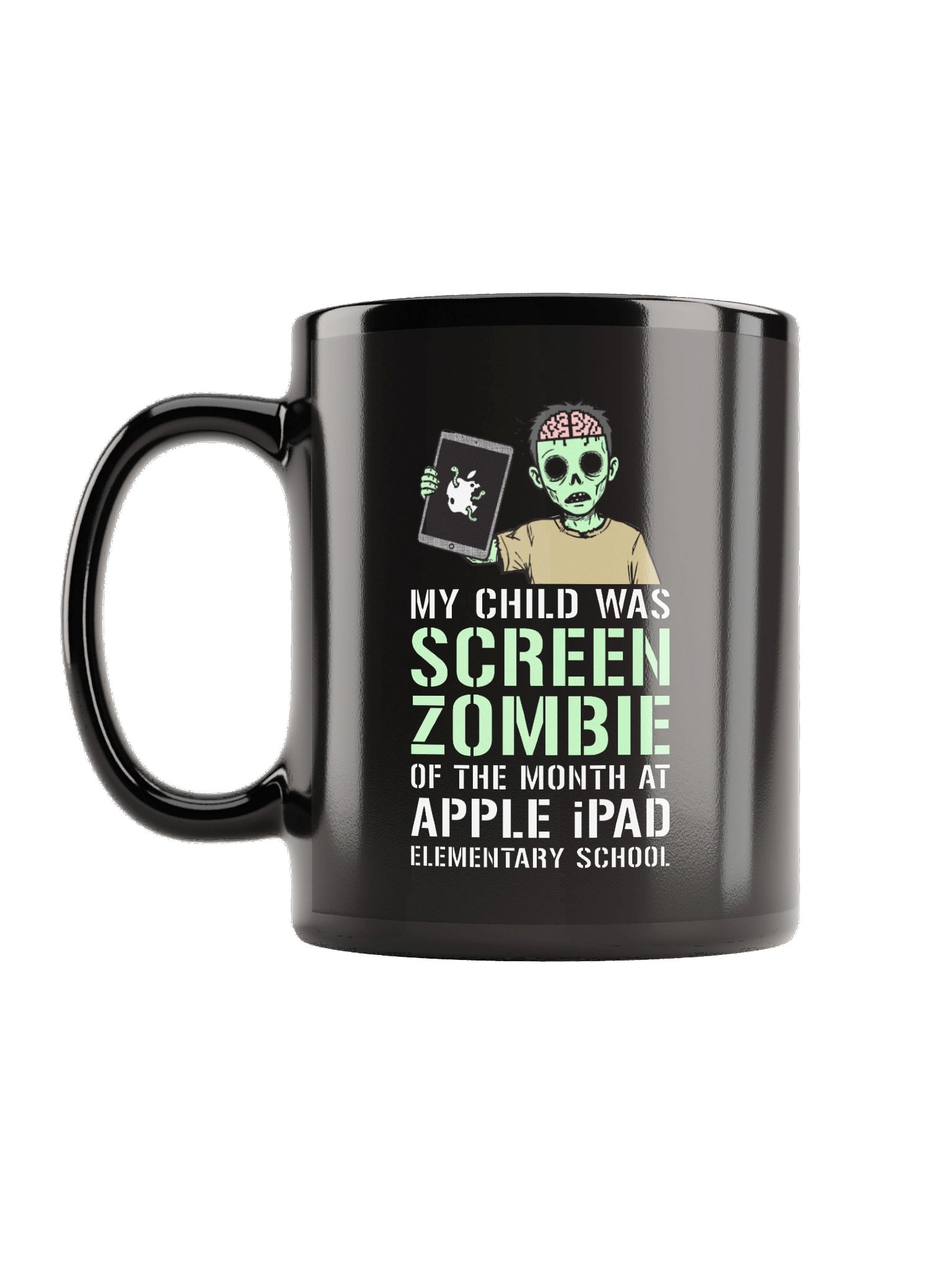 iPad Screen Zombie Black Mug product image (1)
