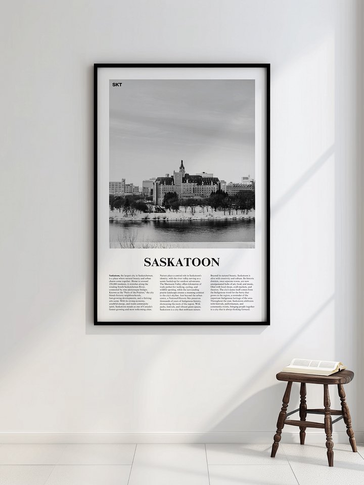 Saskatoon 01 Newspaper Poster product image (2)