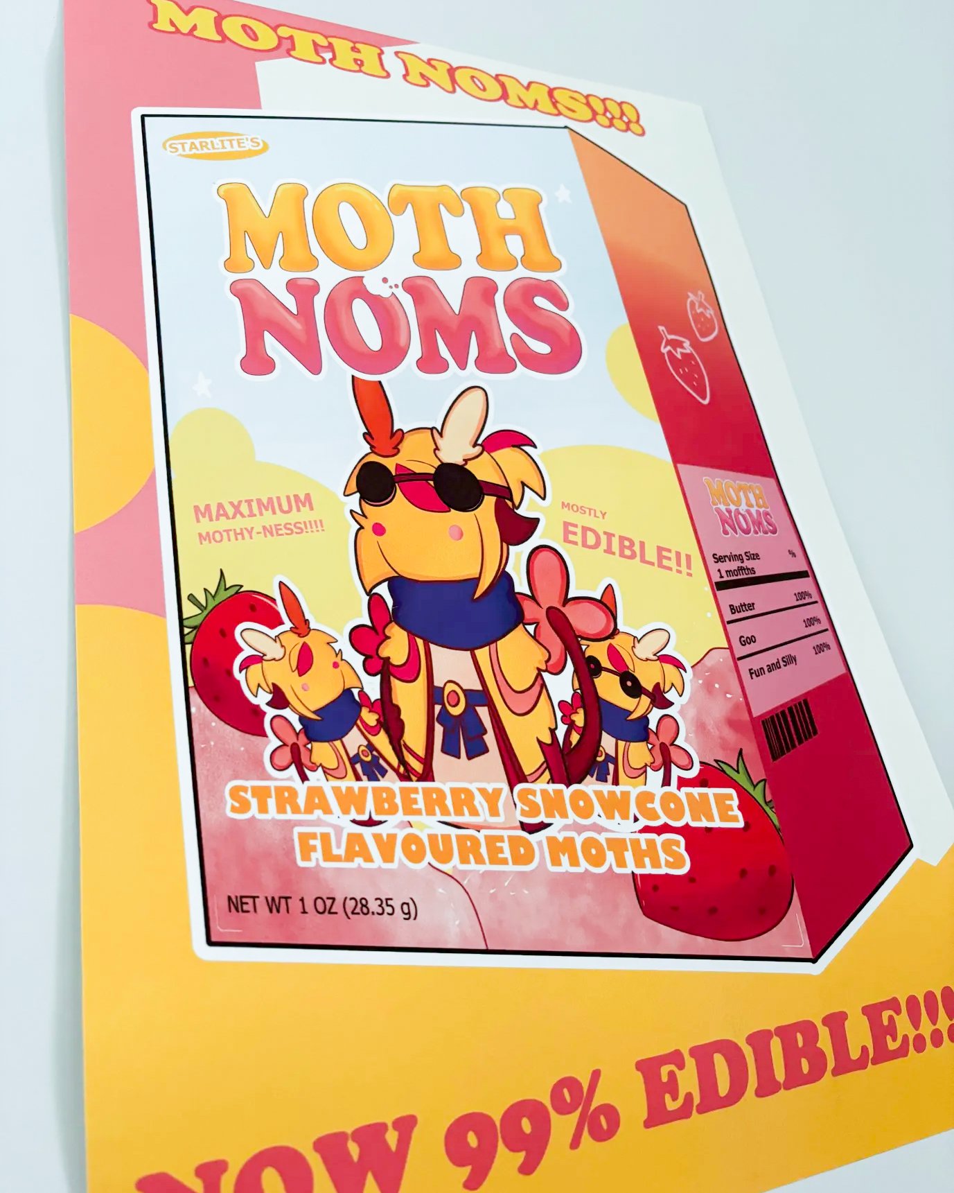 Moth Noms Poster product image (2)