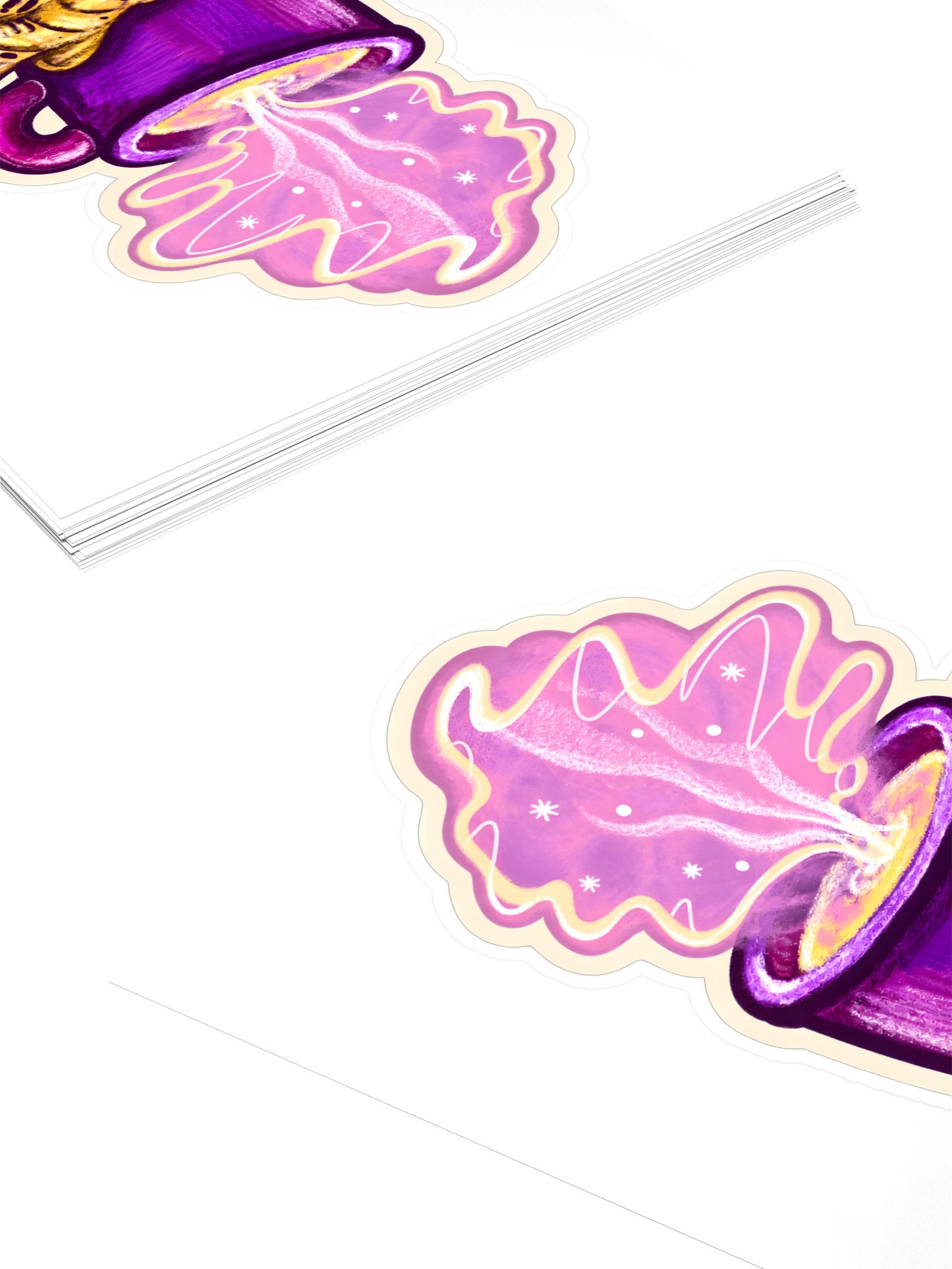 The Ginger Tea, Cosy Tea Mug Sticker (3 inch vinyl) product image (4)
