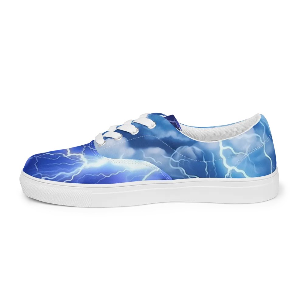 Electric Storm Men's Canvas Shoes product image (5)