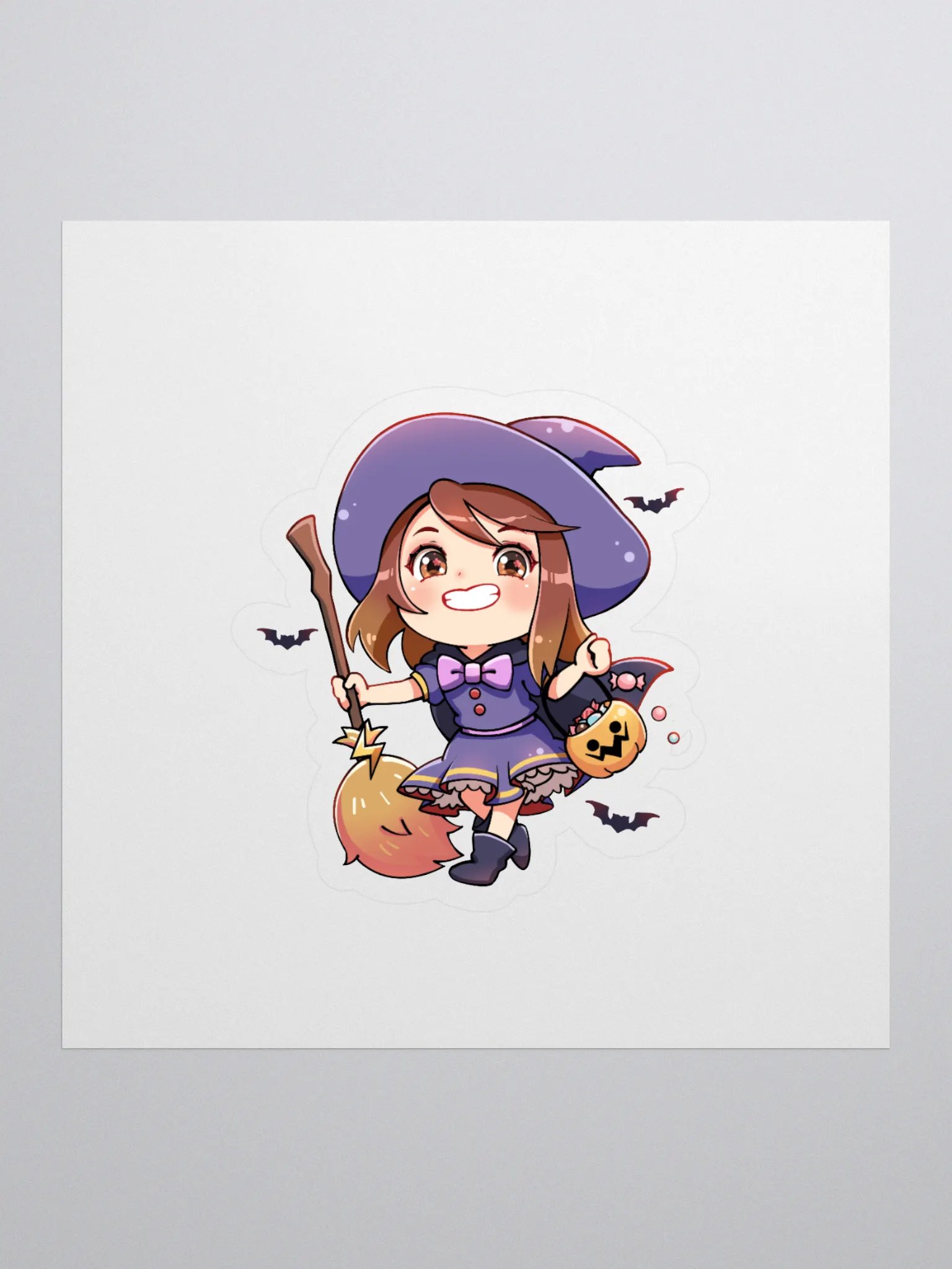 witchy hero sticker 🎃 product image (1)