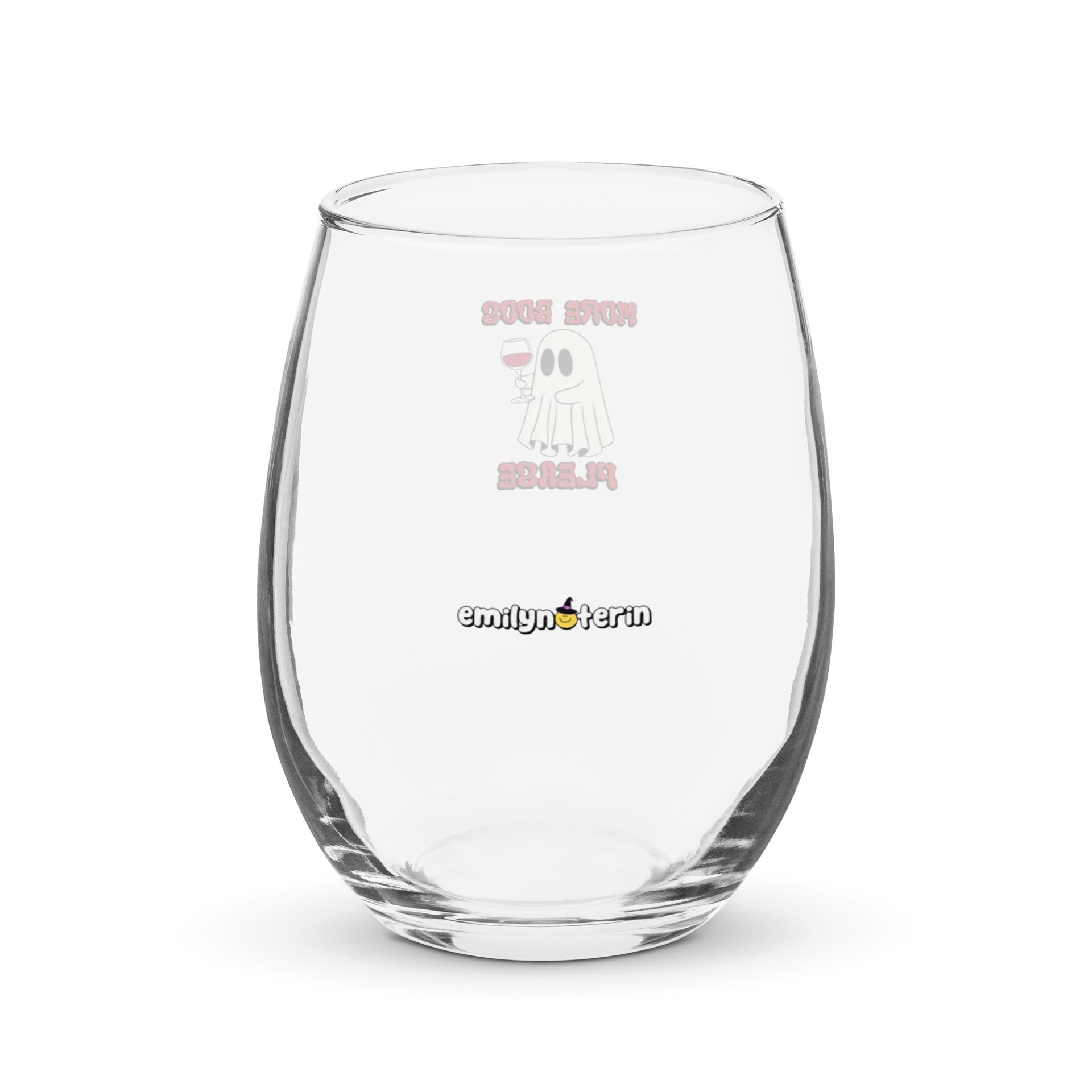 More Boos Please Wine Glass product image (2)